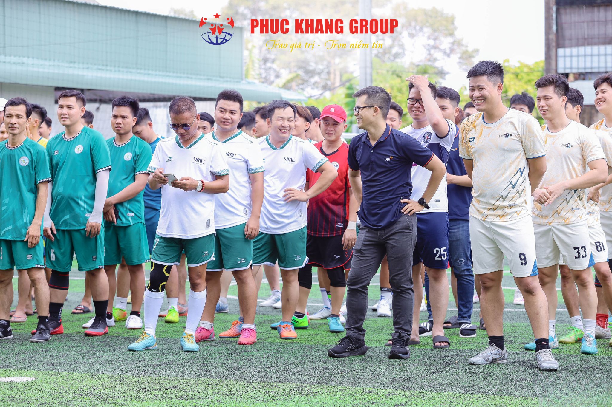 Tập Đoàn Phúc Khang tham gia tài trợ giải đấu bóng đá tranh cúp BCONS GREENVIEW 2024 